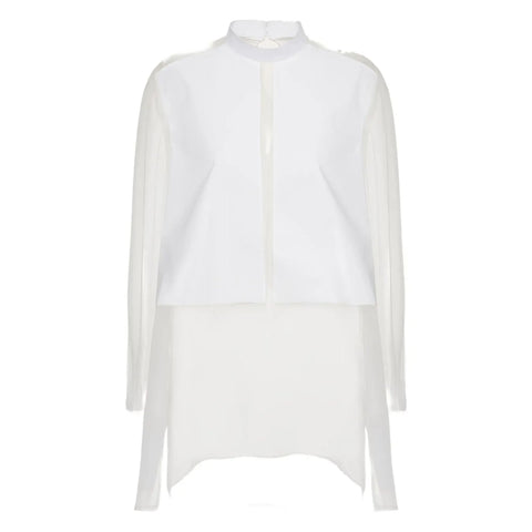Valentino Garavani Panelled Silk Shirt