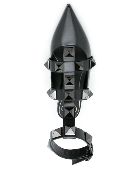 Valentino Garavani Roman Stud Flat Pumps