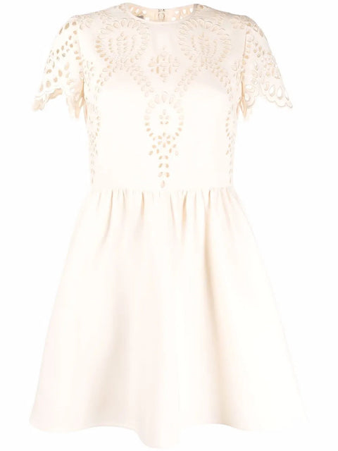 Valentino Garavani Broderie Anglaise Dress