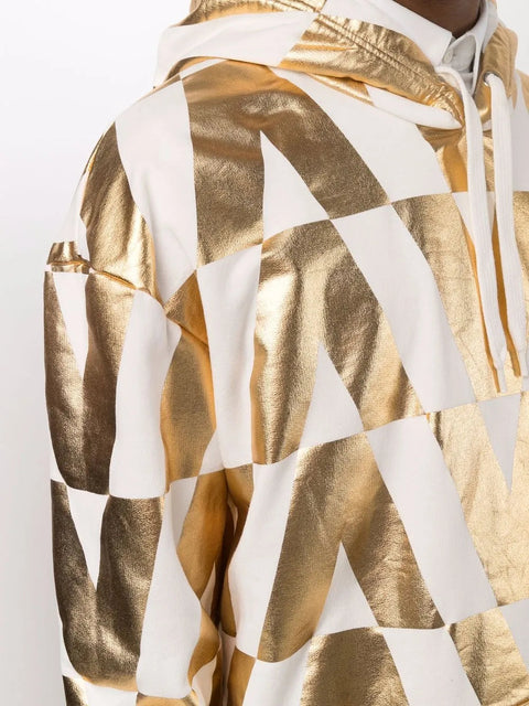 Valentino Garavani Monogram-Print Hoodie