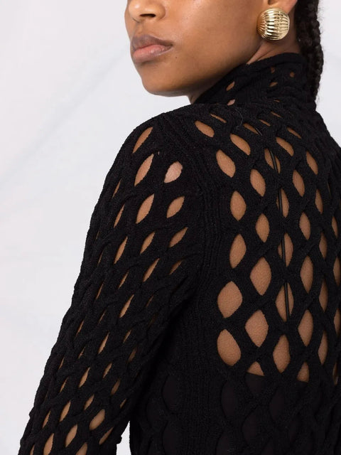 Valentino Garavani Net Knitted Top