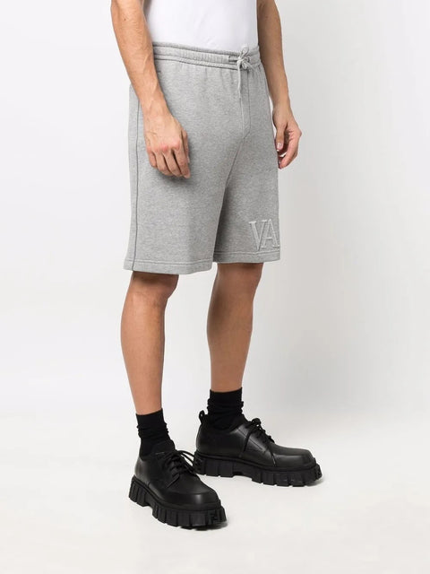 Valentino Garavani Logo-Embossed Track Shorts