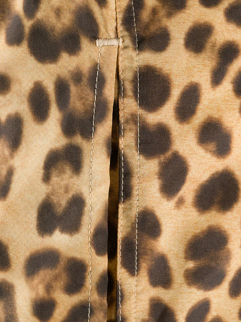 Valentino Garavani Leopard Print Swim Shorts