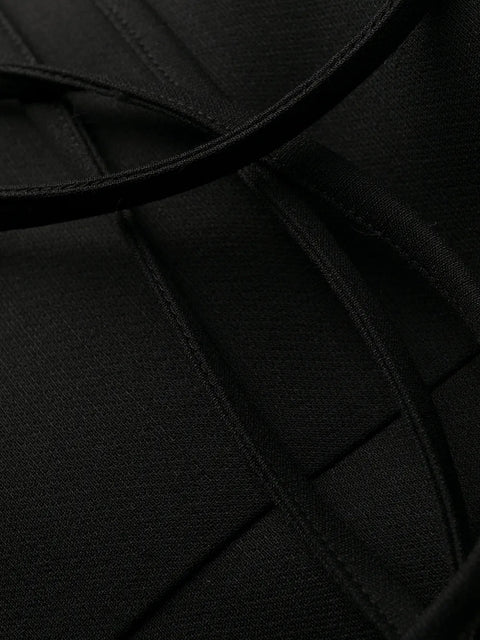 Valentino Garavani Belted Wool Dress