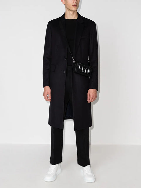 Valentino Garavani Logo-Embroidered Tailored Trousers