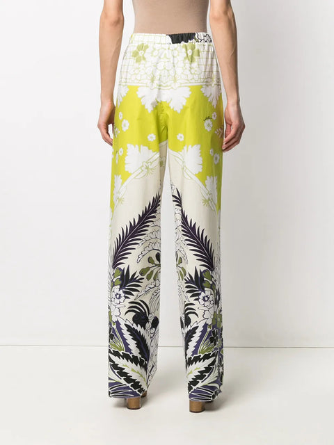 Valentino Floral-Print Trousers