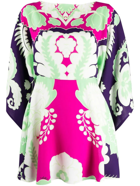 Valentino Garavani World Arazzo-Print Mini Dress
