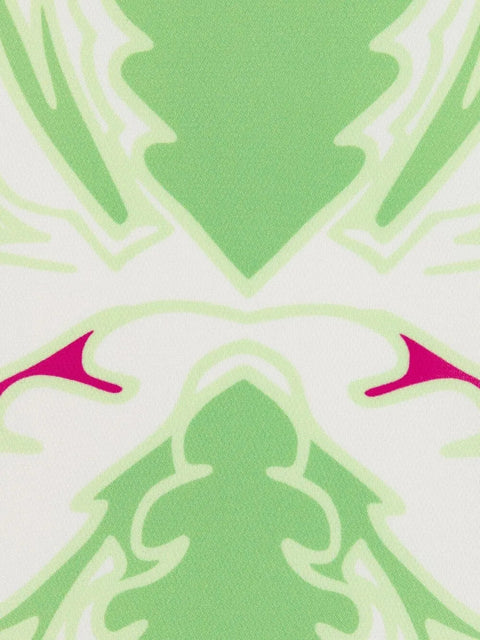 Valentino Garavani Floral Print Silk Midi Dress