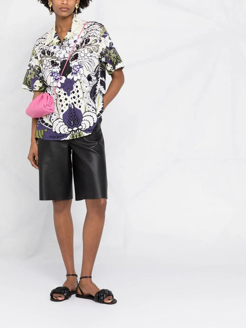 Valentino Garavani Arazzo-Print Sequined Shirt