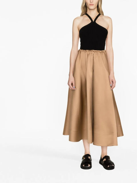 Valentino Garavani Pleated Mid-Length Skirt