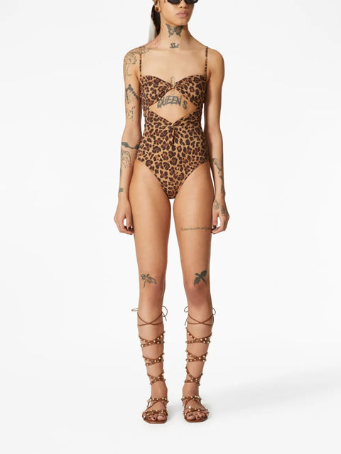 Valentino Garavani Animalier Swimsuit