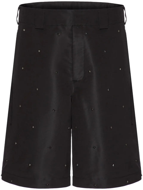 Valentino Garavani Rockstud-Embellished Shorts