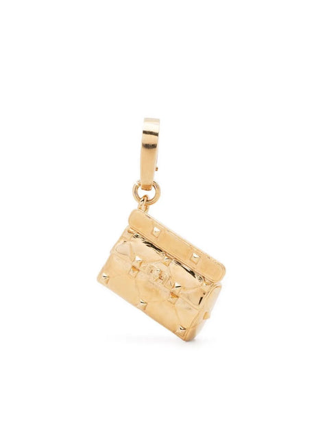 Valentino Garavani Rockstud Quilted Bag Pendant
