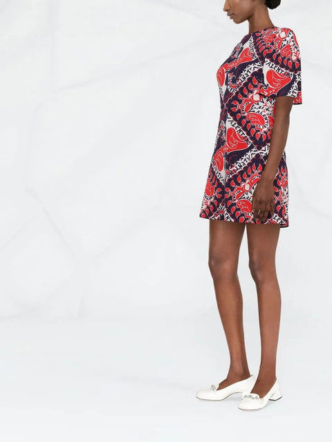 Valentino Garavani Archive Manifesto A-Line Dress
