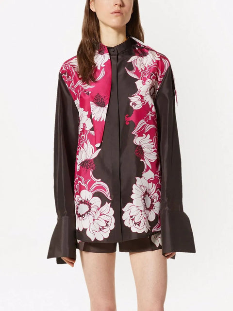 Valentino Garavani Floral Pattern Shirt