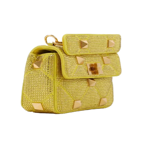 Valentino Garavani Small Roman Stud Shoulder Bag