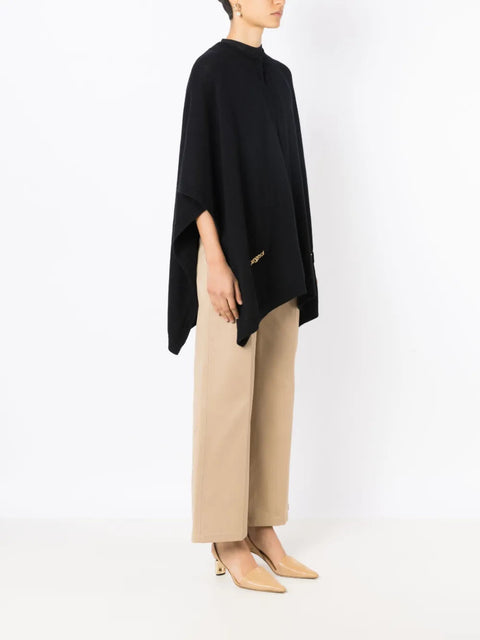 Valentino Garavani Chain-Link Cashmere Cape