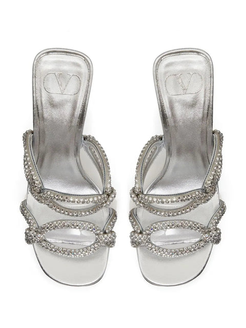 Valentino Garavani 100Mm Chain 1967 Sandals