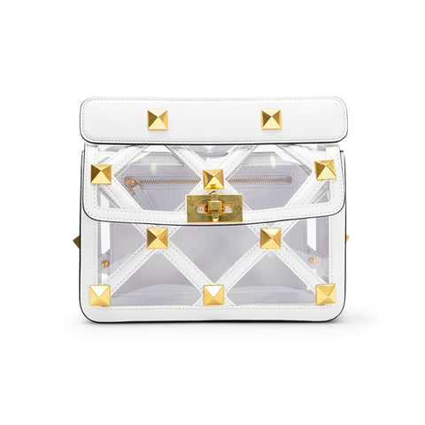 Valentino Garavani Medium Roman Stud Shoulder Bag