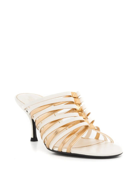 Valentino Garavani Rockstud 70Mm Strappy Mules