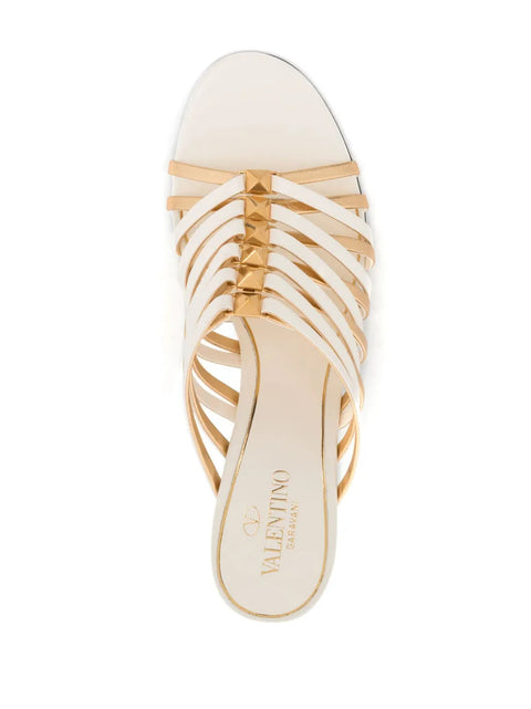 Valentino Garavani Rockstud 70Mm Strappy Mules