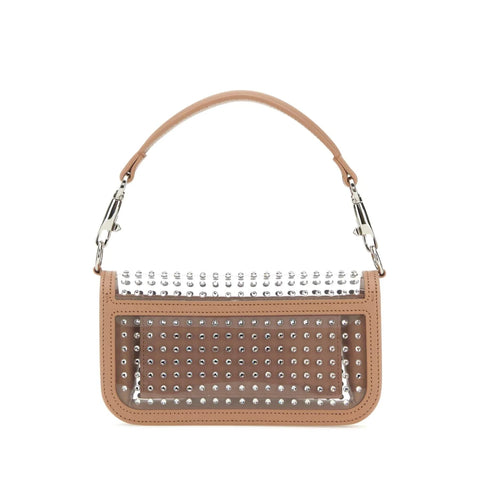 Valentino Garavani Locò Crystal-Embellished Shoulder Bag