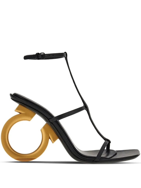 Ferragamo Elina 105Mm Nappa Leather Sandals