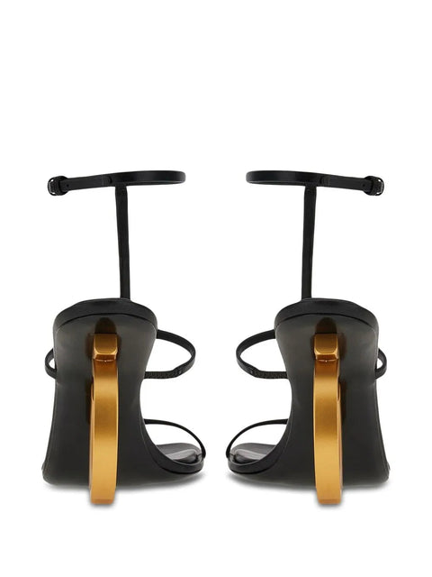 Ferragamo Elina 105Mm Nappa Leather Sandals