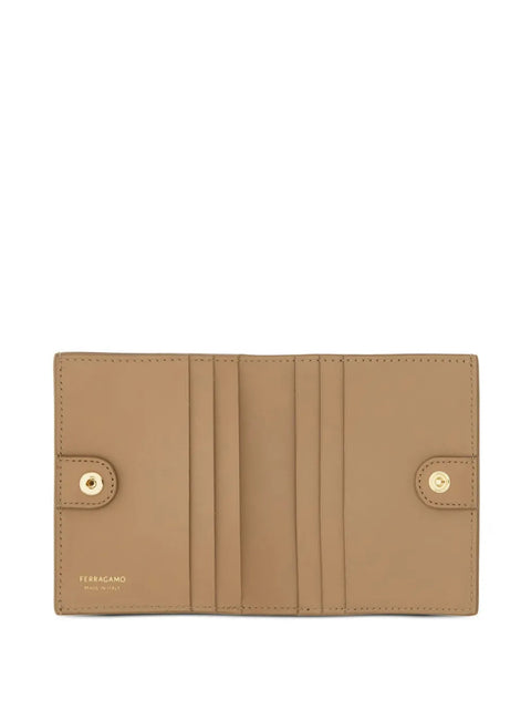 Ferragamo Gancini-Buckle Leather Wallet
