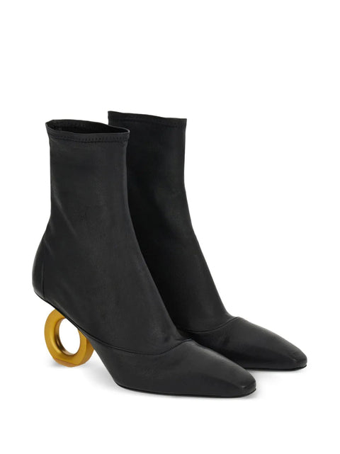 Ferragamo Elina 70Mm Ankle Boots