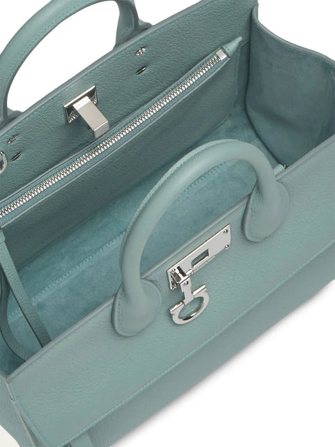 Ferragamo Small Studio Soft Leather Tote Bag
