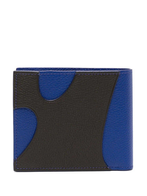 Ferragamo Panelled Bi-Fold Leather Wallet