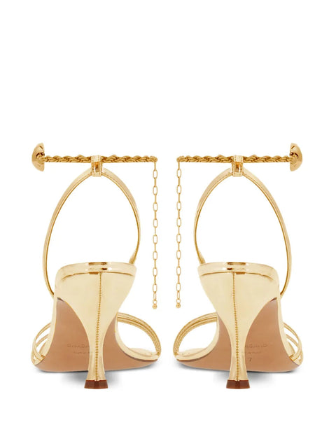 Ferragamo 70Mm Ankle-Chain Sandals