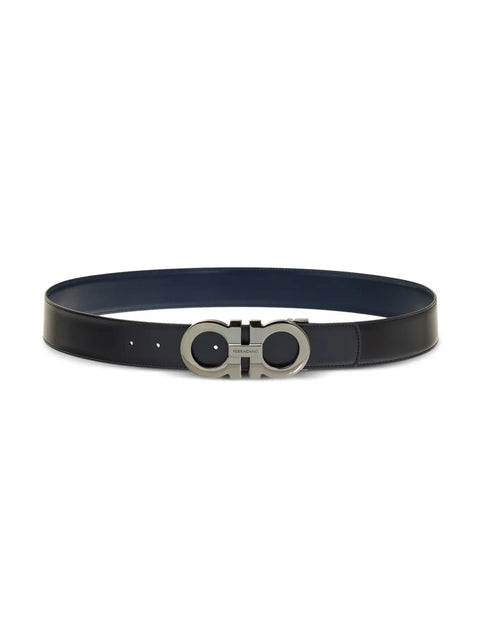 Ferragamo Gancini Reversible Leather Belt