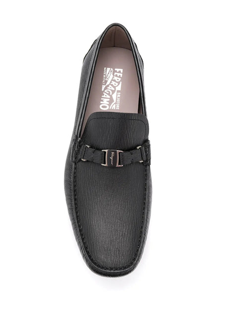 Ferragamo Vara Buckle Driving Shoes