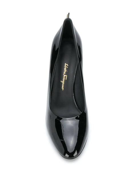 Ferragamo Almond-Toe Pumps