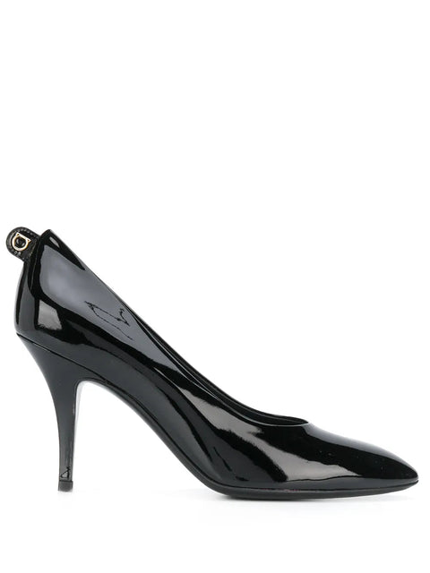 Ferragamo Almond-Toe Pumps
