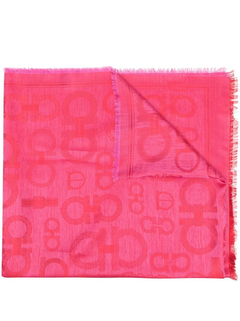 Ferragamo Gancini Woven Scarf