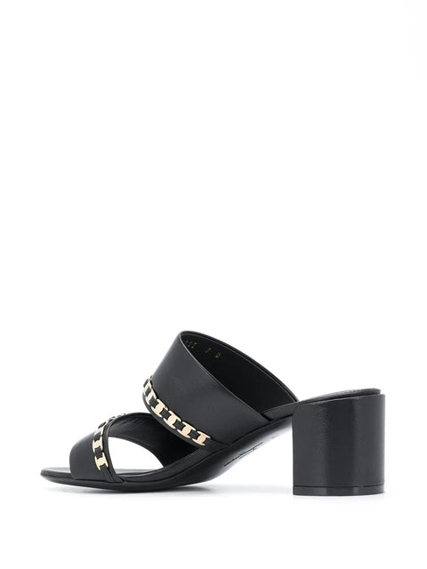 Ferragamo 60Mm Vara Chain Sandals