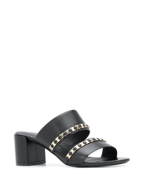 Ferragamo 60Mm Vara Chain Sandals