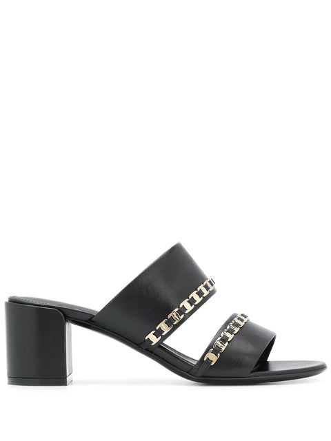 Ferragamo 60Mm Vara Chain Sandals