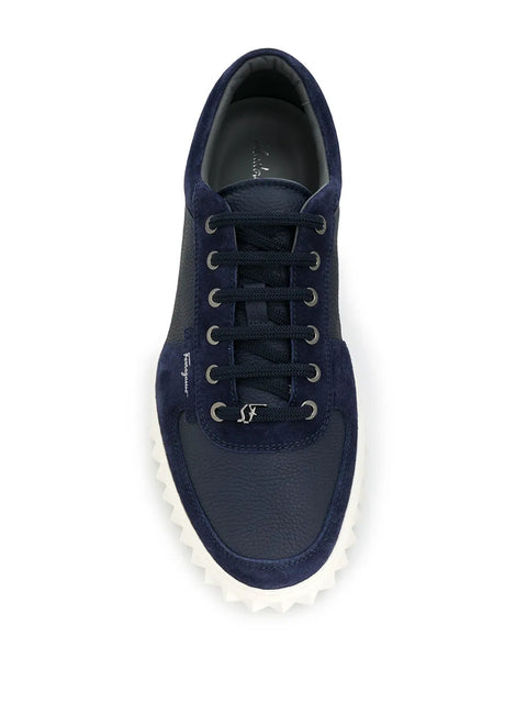 Ferragamo Leather Sneakers