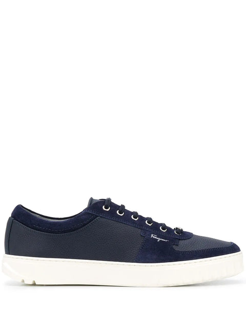 Ferragamo Leather Sneakers