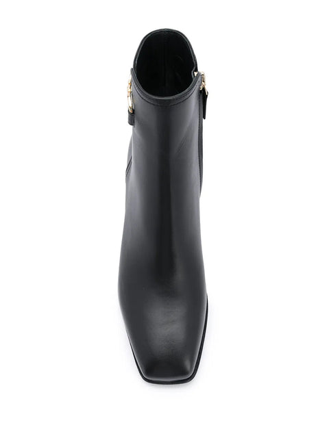 Ferragamo Leather Ankle Boots