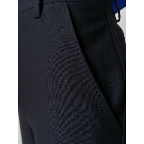 Ferragamo Gancini-Plaque Straight-Leg Trousers