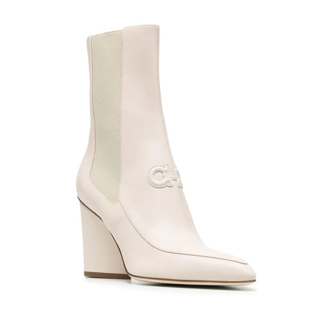 Ferragamo Gancini Booties
