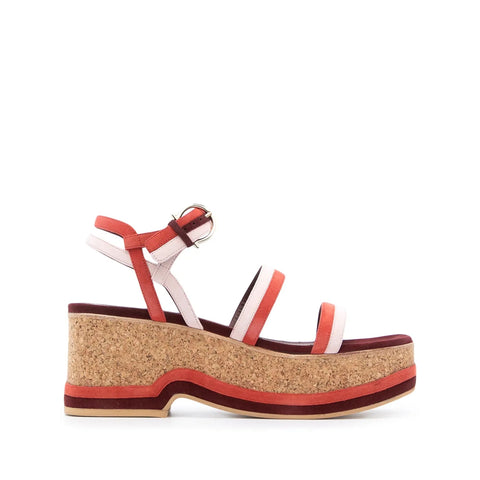 Ferragamo 75Mm Mysen Wedge Sandals