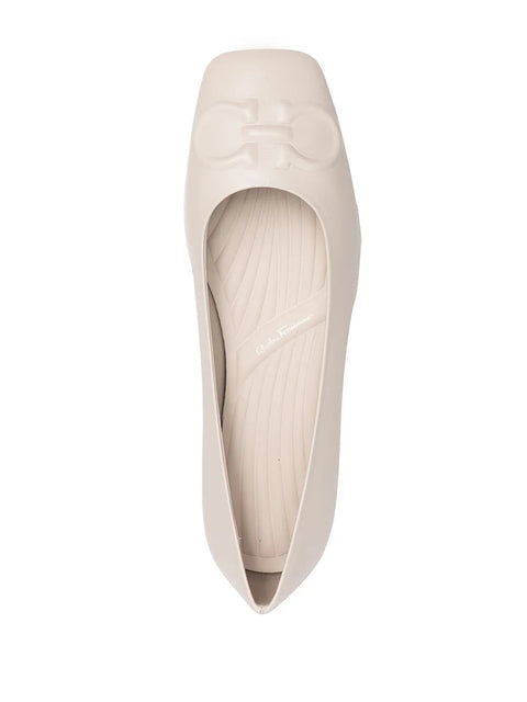 Ferragamo Gancini Ballerina Shoes
