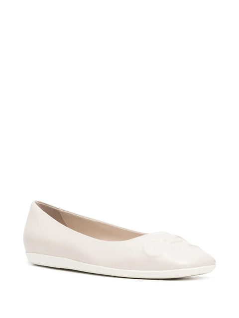 Ferragamo Gancini Ballerina Shoes