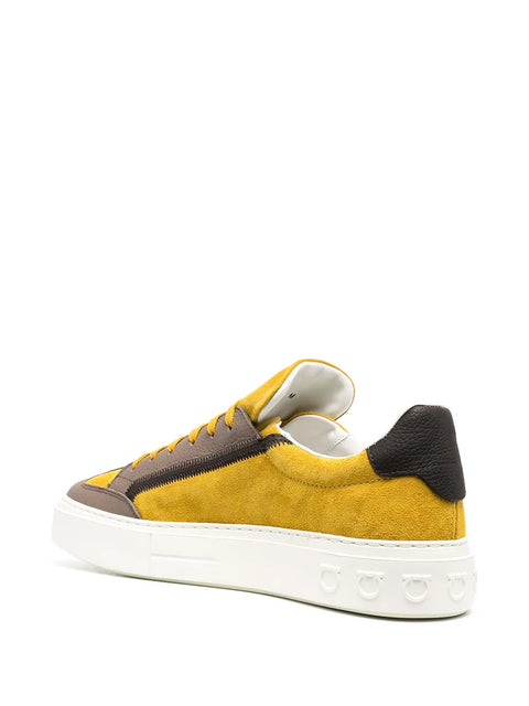 Ferragamo Gancini Colour-Block Sneakers